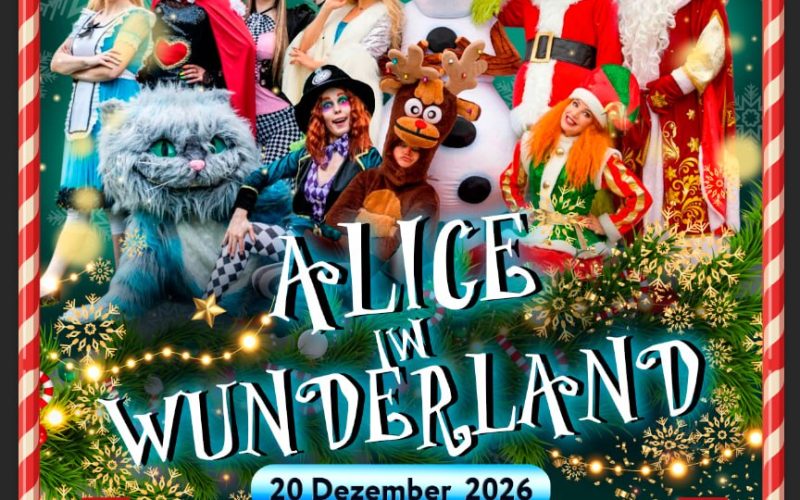 Weihnachtsfest ALICE IN WUNDERLAND