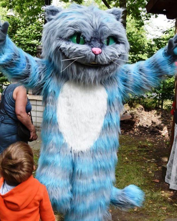 Alice und die Katze im Wunderland