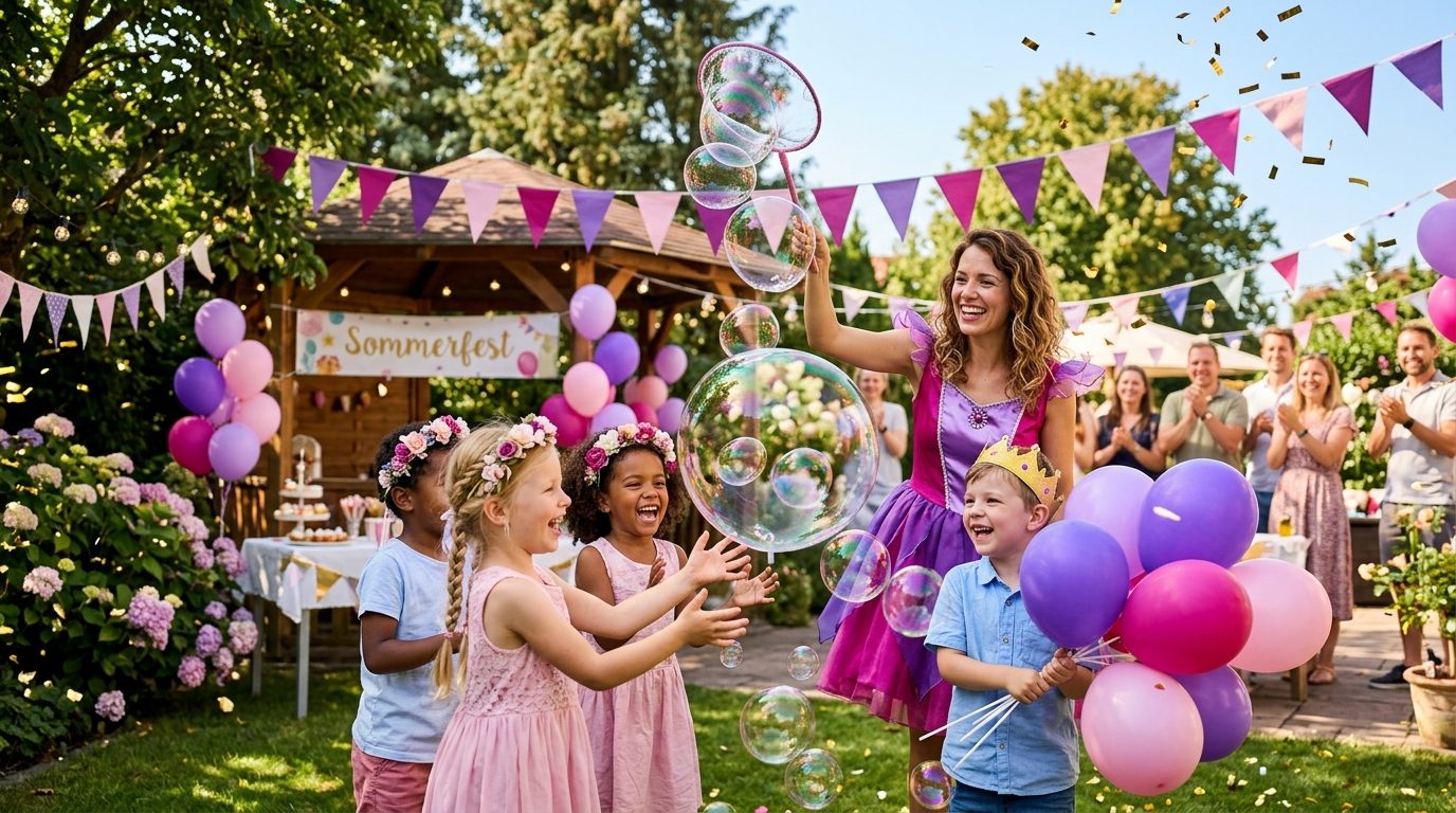Kindergartenfeste, Einschulungen, Betriebsfeier