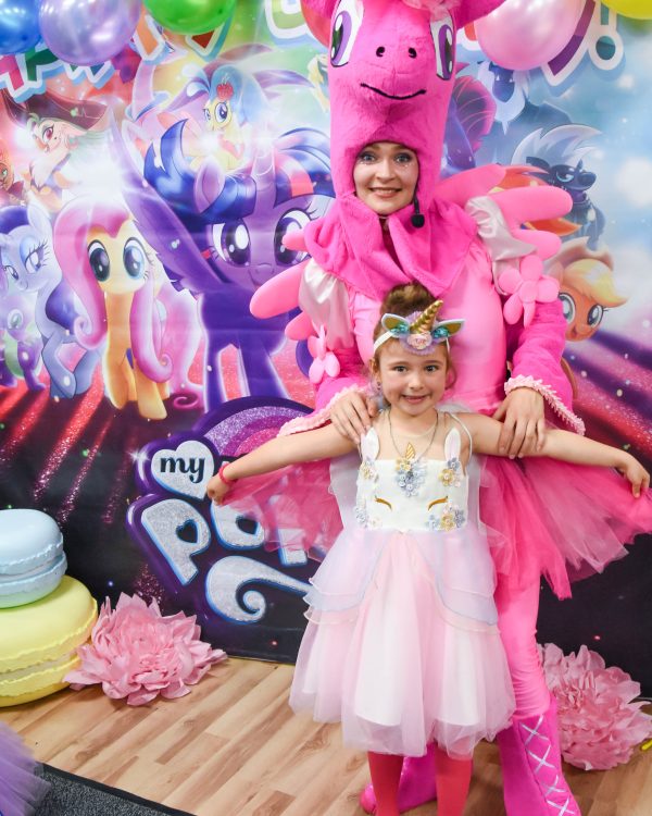 Pony und Einhorn Party