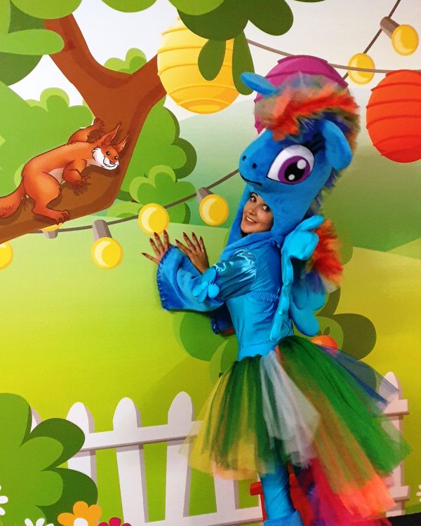 Pony und Einhorn Party