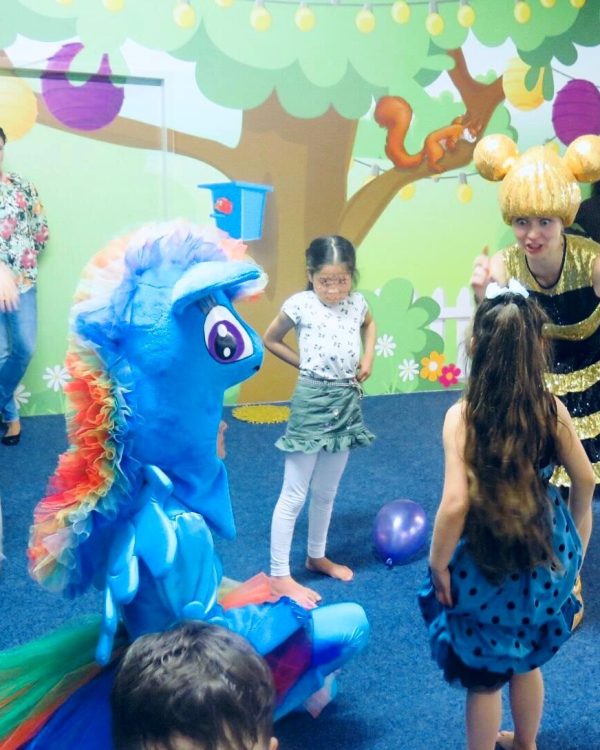 Pony und Einhorn Party