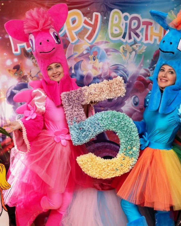 Pony und Einhorn Party